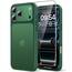 TAURI für iPhone 17 Pro Max Hülle 6,9" mit Panzer Schutz Glas Folie, Vollständiger Kameraschutz, [Anti-Vergilbung] Stoßfest Militärstandard Transparent Handyhülle - Matt Gebirgswaldgrün