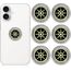 LϟK 2 Stück für Samsung Galaxy S25 Ultra Handy Aufkleber mit Kameraschutz, Abschirmung Sticker Sichtschutz, [Auto-Installation] Skin zum Abdecken des Hüllen