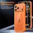 TAURI für iPhone 17 Pro Max Hülle 6,9" mit Panzer Schutz Glas Folie, Kompatibel mit MagSafe, Vollständiger Kameraschutz, Stoßfest Militärstandard Magnetisch Handyhülle - Orange