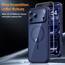 TAURI für iPhone 17 Pro Max Hülle 6,9" mit Panzer Schutz Glas Folie, Kompatibel mit MagSafe, Vollständiger Kameraschutz, Stoßfest Militärstandard Magnetisch Handyhülle - Marineblau