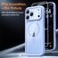 TAURI für iPhone 17 Pro Hülle 6,3" mit Panzer Schutz Glas Folie, Kompatibel mit MagSafe, Vollständiger Kameraschutz, Stoßfest Militärstandard Magnetisch Handyhülle - Sternenblau