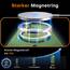 TAURI für iPhone 17 Hülle 6,3" mit Panzer Schutz Glas Folie, Kompatibel mit MagSafe, Schutz nach Militärstandard, [Anti-Vergilbung] Stoßfest Transparent Magnetisch Handyhülle - Matt Gebirgswaldgrün