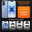 TAURI für iPhone 17 Hülle 6,3" mit Panzer Schutz Glas Folie, Kompatibel mit MagSafe, Schutz nach Militärstandard, [Anti-Vergilbung] Stoßfest Transparent Magnetisch Handyhülle - Sternenblau