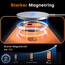 TAURI für iPhone 17 Pro Max Hülle 6,9" mit Panzer Schutz Glas Folie, Kompatibel mit MagSafe, Vollständiger Kameraschutz, Stoßfest Militärstandard Magnetisch Handyhülle - Orange