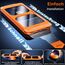 TOCOL für Panzerglas Sichtschutz für iPhone 11, iPhone XR, Automatische Installation 9H Stoßfest Kratzfest Anti-Fingerabdruck Anti-Bläschen Anti-Spy Schutzfolie, Kompatibel mit Hülle, 2 Stück