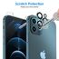 JETech Schutzfolie für iPhone 12 Pro 6,1 Zoll mit Kamera Schutz, Panzer Schutz Gehärtetes Glas Folie, 2 Stück Jeweils