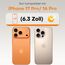 TOCOL für iPhone 16 Pro für Panzerglas Sichtschutz 6,3 Zoll, Full Screen Automatische Installation 9H Stoßfest Kratzfest Anti-Fingerabdruck Anti-Bläschen Anti-Spy, Kompatibel mit Hülle, 2 Stück
