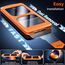 TOCOL für iPhone 16 Plus/iPhone 15 Plus für Panzerglas Sichtschutz, Stoßfest Full Screen Auto-Installation 0 Blasen 9H Kratzfest Anti-Fingerabdruck Blickschutz folie, Kompatibel mit Hülle, 2 Stück