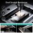 ESR für iPhone 15 Pro für Panzerglas, 3 Displayschutzfolien aus gehärtetem Glas und 2 Set einzelner Kamera Schutzfolien, 2,5D gebogene Kanten, vollständiger Militärnorm Schutz, kratzfest