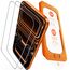 OMOTON für iPhone 17 Pro Panzer Schutz Glas [TOP Stoßfest] 9H Härte Schutzfolie mit Auto-Installation, Bläschenfrei, Hüllenfreundlich, 2 Stück