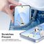 SPARIN für Samsung Galaxy S25 Panzer Schutz Glas, 3 Stück Schutzfolie und 2 Kameraschutz, mit Rahmen Positionierhilfe, Fingerabdruck-ID Unterstützen, 9H Härte, Kratzfest, HD-Klar, 3+2 Stück