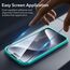 ESR für iPhone 15 Pro für Panzerglas, 3 Displayschutzfolien aus gehärtetem Glas und 2 Set einzelner Kamera Schutzfolien, 2,5D gebogene Kanten, vollständiger Militärnorm Schutz, kratzfest