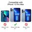 JETech Sichtschutz Full Screen für iPhone 13 Pro Max 6,7 Zoll, Panzer schutz Anti-Spy Glas Schutzfolie, Kante zu Kante Displayschutz Hat Keinen Einfluss auf die Hülle, 2 Stück