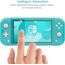 NEW'C 3 Stück für Nintendo Switch lite für Panzerglas, Frei von Kratzern, 9H Härte, HD Displayschutzfolie, 0.33mm Ultra-klar, Ultrabeständig