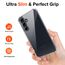 ivoler Nie Vergilbung Klar Hülle für Samsung Galaxy A55 5G mit Stoßfest Schutzecken, 1 Handyhülle mit 2 Stück Panzer Schutz Glas, Transparent Schutzhülle Dünn Durchsichtige Case (Schwarz)