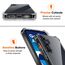 ivoler Nie Vergilbung Klar Hülle für Samsung Galaxy A55 5G mit Stoßfest Schutzecken, 1 Handyhülle mit 2 Stück Panzer Schutz Glas, Transparent Schutzhülle Dünn Durchsichtige Case (Schwarz)