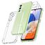 ivoler Klar Hülle für Samsung Galaxy A14 4G / A14 5G mit 3 Stück Panzer Schutz Glas, Dünne Weiche TPU Silikon Transparent Stoßfest Schutzhülle Durchsichtige Kratzfest Handyhülle Case Cover