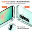 ivoler Nie Vergilbung Klar Hülle für Samsung Galaxy A26 5G, 1 Handyhülle mit 2 Stück Panzer Schutz Glas, [Militärischer Schutz] Stoßfest Transparent Schutzhülle Dünn Durchsichtige Case