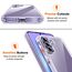 ivoler Nie Vergilbung Klar Hülle für Samsung Galaxy A57 5G, 1 Handyhülle mit 2 Stück Panzer Schutz Glas, [Militärischer Schutz] Stoßfest Transparent Schutzhülle Dünn Durchsichtige Case