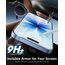 OMOTON für iPhone 17 Panzer Schutz Glas mit Rahmen-Installationshilfe, kompatibel mit iPhone 17 Kamera Schutzfolie, Anti- Kratzer, Bläschenfrei, 9H Härte Folie, 3+3 Stück