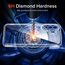 ivoler Nie Vergilbung Klar Hülle für Samsung Galaxy A57 5G, 1 Handyhülle mit 2 Stück Panzer Schutz Glas, [Militärischer Schutz] Stoßfest Transparent Schutzhülle Dünn Durchsichtige Case