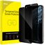 JETech Sichtschutz Full Screen für iPhone 11 Pro/X/XS 5,8 Zoll, Anti-Spy Panzer Schutz Glas Folie Schutzfolie, Kante zu Kante Displayschutz Hat Keinen Einfluss auf die Hülle, 2 Stück