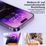 UNBREAKcable Panzer Schutz Glas iPhone 14 Pro Max [3 Stück] Schutzfolie, 9H Härte Schutzglas, 2.5D Double Defense Displayschutzfolie, Kratzfest, Anti-Fingerprint und blasenfrei