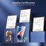 QHOHQ 3 Stück Panzer Schutz Glas für iPhone 14 / iPhone 13 mit 3 Stück Kameraschutz, 9H Härte Panzer folie Schutzfolie, HD Displayschutz Folie, Anti-Kratzer, Bläschenfrei