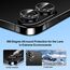 QHOHQ 3 Stück für iPhone 17 für Panzerglas mit 1 Satz Kameraschutz, Top 9H+ Härte Glas Folie, 1-Sekunden Auto-Install, Anti-Kratzer, Anti-Fingerabdruck, Kompatibel mit Hülle