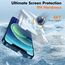 UNBREAKcable Panzer Schutz Glas für iPhone 12 und 12 Pro [3 Stück] Schutzfolie, 9H Härte Schutzglas, 2.5D Double Defense Displayschutzfolie, Kratzfest, Anti-Fingerprint und blasenfrei