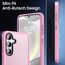 UniqueMe für Samsung Galaxy S24 Hülle, 5-in-1-Set Handyhülle für Samsung Galaxy S24 Case Rundumschutz Schutzhülle Cover,1 Handyhülle & 2 Schutzfolie & 2 Kameraschutz - Matt Rosa