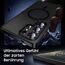UniqueMe für Samsung Galaxy S25 Ultra Hülle - Handyhülle für Samsung Galaxy S25 Ultra Case,Set Rundumschutz Schutzhülle Cover,1 Handyhülle & 2 Schutzfolie - Matt Schwarz