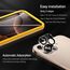 ivoler 3+3 Stück Panzer Schutz Glas für iPhone 16 Pro Max, 3 Stücke Schutzfolie Mit 3 Stück Kameraschutz und Positionierhilfe, 9H Härte, HD Klar, Anti-Kratz, Anti-Bläschen