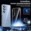 UniqueMe für Samsung Galaxy S26 Ultra Hülle - Handyhülle für Samsung Galaxy S26 Ultra Case, Rundumschutz Hülle Set Schutzhülle Cover, 1 Handyhülle & 2 Schutzfolie - Transparent