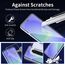 Wayneer Schutzfolie für Samsung Galaxy A36 5G für Panzerglas mit Rahmen Positionierhilfe, 3 Stück Panzer Schutz Glas & 3 Stück Kameraschutz, Anti-Kratzen Folie 9H Härte HD Folie