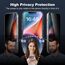 Tentoki Sichtschutz für Panzerglas iPhone 13/13 Pro/14/16e 6,1 Zoll, kompatibel mit Face ID, 25° Anti-Spionage Premium 9H Schutzglas Glas [Ultra-Privatsphäre] [Auto Dust-Elimination] [HD klar] 2 Stück
