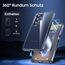 UniqueMe für Samsung Galaxy S25 Ultra Hülle - Handyhülle für Samsung Galaxy S25 Ultra Case, Rundumschutz Schutzhülle Cover,1 Handyhülle & 2 Schutzfolie - Transparent