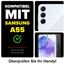 FlexiSchutz® Schutzglas für Samsung Galaxy A55 5G Schutzfolie, Screen Protector, Glas Displayschutzfolie mit Praktischer Installationshilfe, Displayschutz, Glas Folie mit Schablone [2 Stück]