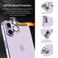 ivoler 3 Stück Panzer Schutz Glas für iPhone 17 6.3", Mit 3 Stück Kameraschutz und Positionierhilfe, 9H Härte, HD Klar, Anti-Kratz, Anti-Bläschen, Ultra-klar, Ultrabeständig