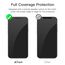 JETech Full Screen Schutzfolie für iPhone 12/12 Pro 6,1 Zoll, Schwarzer Rand Panzer Schutz Glas Folie Displayschutz mit Einfaches Installationswerkzeug, HD Klar, 3 Stück