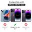 JETech Full Screen Schutzfolie für iPhone 14 Pro Max 6,7 Zoll, Schwarzer Rand Panzer Schutz Glas Folie Displayschutz mit Einfaches Installationswerkzeug, HD Klar, 3 Stück