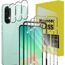 Wayneer Schutzfolie für Samsung Galaxy A26 5G für Panzerglas mit Rahmen Positionierhilfe, 3 Stück Panzer Schutz Glas & 3 Stück Kameraschutz, Anti-Kratzen Folie 9H Härte HD Folie