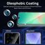 Wayneer Schutzfolie für Samsung Galaxy A26 5G für Panzerglas mit Rahmen Positionierhilfe, 3 Stück Panzer Schutz Glas & 3 Stück Kameraschutz, Anti-Kratzen Folie 9H Härte HD Folie