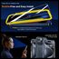 QHOHQ 3 Stück für iPhone 15 Pro Max für Panzerglas mit 3 Stück Kameraschutz, 9H Härte Schutzfolie, Ultra-Klar Displayschutzfolie, Anti-Kratzer, Bläschenfrei