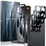 LK Schutzfolie für Xiaomi 14T Pro Panzer Schutz Glas, 9H Härte Schutzglas, 0.30mm Ultra Klar Displayfolie, Blasenfreie Fingerabdruck-ID Unterstützen, 3 Kameraschutz und 3 Folie mit Einbaurahmen