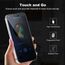 Tentoki sichtschutz für panzerglas iPhone 14 Pro 6,1 Zoll, kompatibel mit Face ID, 25° Anti-Spionage Premium 9H Schutzglas Glas [Ultra-Privatsphäre] [Auto Dust-Elimination] [HD klar] 2 Stück