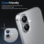 WSKEN für iPhone 17 Kameraschutz/iPhone 16/16 Plus Kameraschutz - 9H Kratzfest Blasenfrei,HD Kamera Metallglas Panzer Schutz Glas Displayschutz Folie,Handyhülle Freundlich,Anti-Fingerabdruck,Titanium