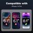 Tentoki sichtschutz für panzerglas iPhone 14 Pro 6,1 Zoll, kompatibel mit Face ID, 25° Anti-Spionage Premium 9H Schutzglas Glas [Ultra-Privatsphäre] [Auto Dust-Elimination] [HD klar] 2 Stück