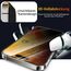 Tentoki sichtschutz für panzerglas iPhone 15 Pro 6,1 Zoll, Schutzfolie kompatibel mit Face ID, 25° Anti-Spionage 9H Schutz Glas [Auto Dust-Elimination][Ultra-Privatsphäre][HD klar][Blasenfrei] 2 Stück