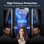 Tentoki sichtschutz für panzerglas iPhone 13 Pro Max / 14 Plus 6,7'', Schutzfolie kompatibel mit Face ID, 25°Anti-Spionage 9H Schutz Glas [Ultra Privatsphäre][Auto Dust-Elimination][HD-Klar] 2 Stück